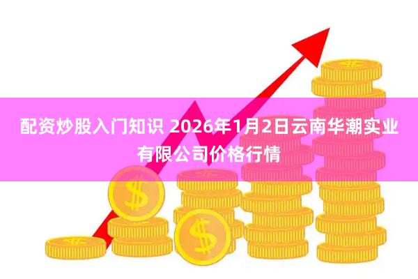 配资炒股入门知识 2026年1月2日云南华潮实业有限公司价格行情